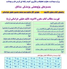 مخزن الادویه حکیم عقیلی خراسانی