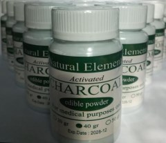 پودر شارکول خوراکی بیمارستانی