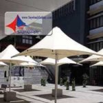 انواع سایبان کششی و پارچه ای و پارکینگ و مغازه چادر و سایبان مرکزی شیر